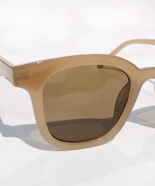 dictionary(ディクショナリー)の「【dictionary / ディクショナリー】 ウェリントン カラーフレーム サングラス(サングラス・レディース・ベージュ/クリアブラック/ブラック・FREE)」の13枚目の写真