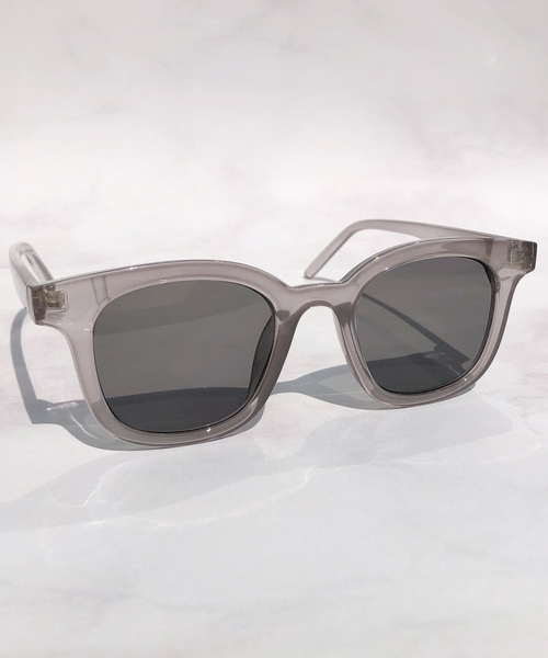 dictionary(ディクショナリー)の「【dictionary / ディクショナリー】 ウェリントン カラーフレーム サングラス(サングラス・レディース・ベージュ/クリアブラック/ブラック・FREE)」の18枚目の写真