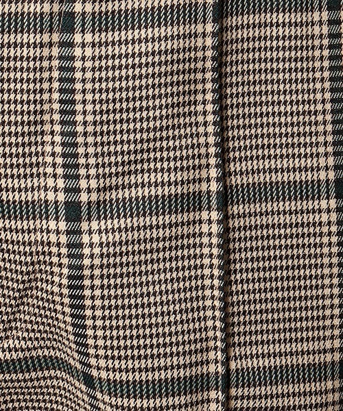 COMME CA COMMUNE(コムサコミューン)の「ビッググレンチェックピンタック イージーパンツ(その他パンツ・メンズ・ブラウン系/グリーン系・MEDIUM/LARGE/SMALL)」の12枚目の写真