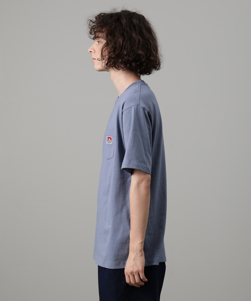BEN DAVIS（ベンデイビス）の「【BEN DAVIS】 COLOERS POCKET TEE（Tシャツ/カットソー・メンズ・チャコールグレー/ブラック/ターコイズブルー/ラベンダー/イエロー/ホワイト・L/M/LL）」の18枚目の写真