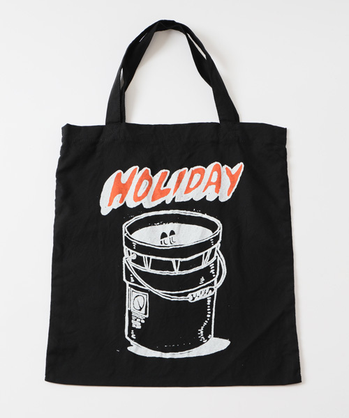 HOLIDAY（ホリデイ）の「LOOPHOLE BAG ループホールバッグ（トートバッグ・レディース・ホワイト/ブラック/ピンク・ONE SIZE）」の3枚目の写真