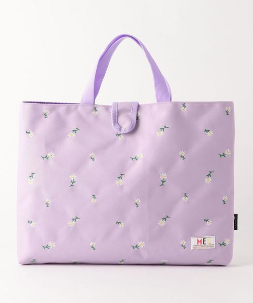 MEI（メイ）の「〔別注〕MEI（メイ）レッスントート/ ライラック 花柄