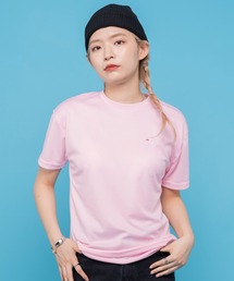 FILA フィラ 吸汗速乾 ワンポイント ブランド ロゴ 刺繍 クルーネック 半袖 Tシャツ