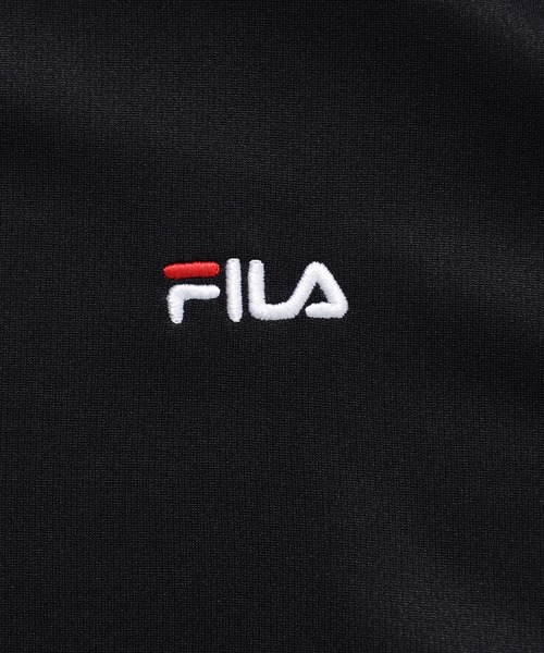 FILA(フィラ)の「FILA フィラ 吸汗速乾 ワンポイント ブランド ロゴ 刺繍 クルーネック 半袖 Tシャツ(Tシャツ/カットソー・レディース・ブラック/ネイビー/サックスブルー/ピンク/ホワイト/ブルー系その他3/ピンク系その他/ブルー系その他/ブラック系その他/ホワイト系その他/ブラック系/ホワイト系/ネイビー系・M/L/LL)」の15枚目の写真