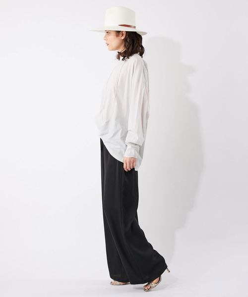 【軽やか◆】快適ストレートフィット☆LouisVuittonシルクパンツ ステンシルエフェクトモノグラムジョギングパンツ ｜ルイ