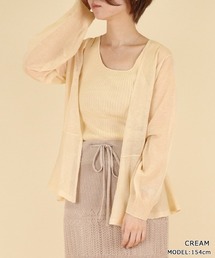 RANDA | シアーニットアンサンブル(ニット/セーター)