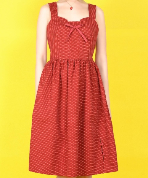 MILK（ミルク）の「BERRY プリンセス ジャンスカ（ジャンパースカート