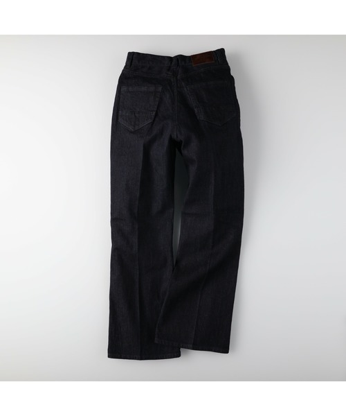 BACK NUMBER（バックナンバー）の「【BACK NUMBER】リネンデニムフレアパンツ（デニムパンツ・レディース・ノンウォッシュ/ホワイト/ダークインディゴブルー・S/M/L）」の5枚目の写真