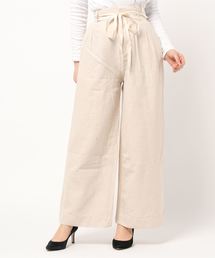 BACK NUMBER | 【BACK NUMBER】ハイウエストワイドパンツ(その他パンツ)