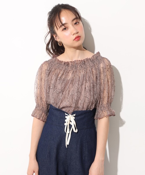 one after another NICE CLAUP(ワンアフターアナザーナイスクラップ)の「【Web限定】サスペンダー付きレースアップパンツ(その他パンツ・レディース・ブラウン/オフホワイト/ブラック系その他/ブルー系その他・FREE)」の8枚目の写真