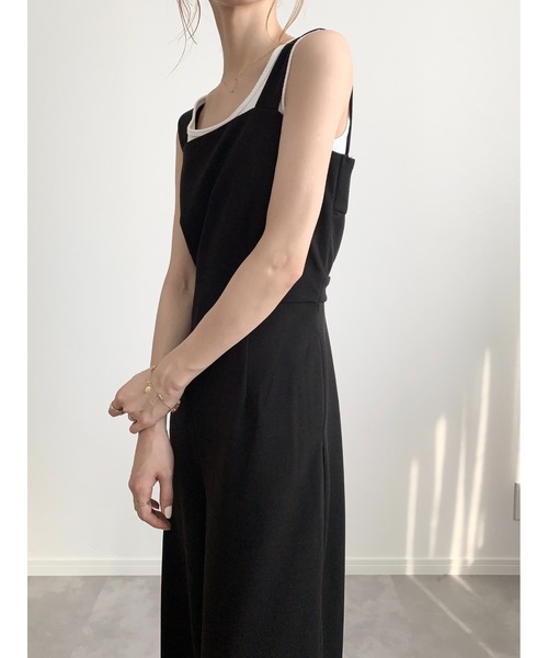 amel（エイメル）の「バックオープンジャンプスーツ（つなぎ/オールインワン・レディース・ブラック・FREE）」の18枚目の写真