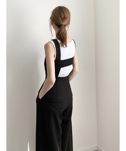 amel（エイメル）の「バックオープンジャンプスーツ（つなぎ/オールインワン・レディース・ブラック・FREE）」の20枚目の写真