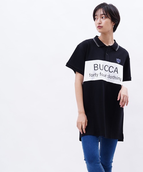 BUCCA 44(ブッカフォーティーフォー)の「【BUCCA 44】切り替えプリントポロシャツ(ポロシャツ・メンズ・ブラック/ブルー・XXX-LARGE/MEDIUM/LARGE/X-LARGE/XX-LARGE)」の17枚目の写真