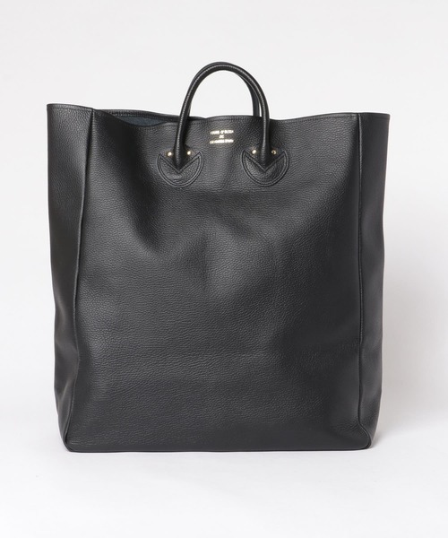 YOUNG&OLSEN EMBOSSED LEATHER TOTE L トートバッグ