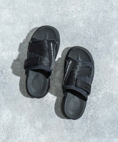 MEI（メイ）の「MEI/メイ RECYCLE NYLON SANDAL / ベルクロスポーツサンダル ロゴスポサン（サンダル・メンズ・ブラック/ベージュ・S/M/L）」の16枚目の写真