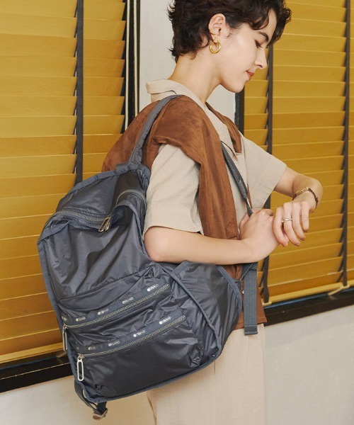 Essential Functional Backpack シャドウｃ バックパック リュック Lesportsac レスポートサック のファッション通販 Zozotown
