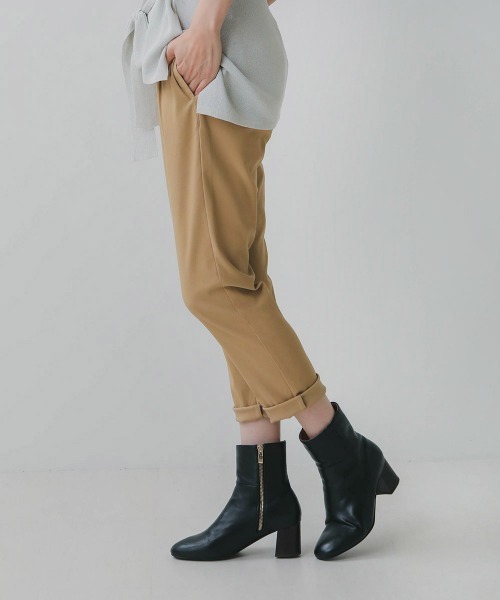 Bou Jeloud(ブージュルード)の「抗菌HAKIYASEストレッチパンツ(その他パンツ・レディース・ブラック/ベージュ/ネイビー/カーキ/キャメル/サンドベージュ/ダークネイビー・40/38/36)」の21枚目の写真