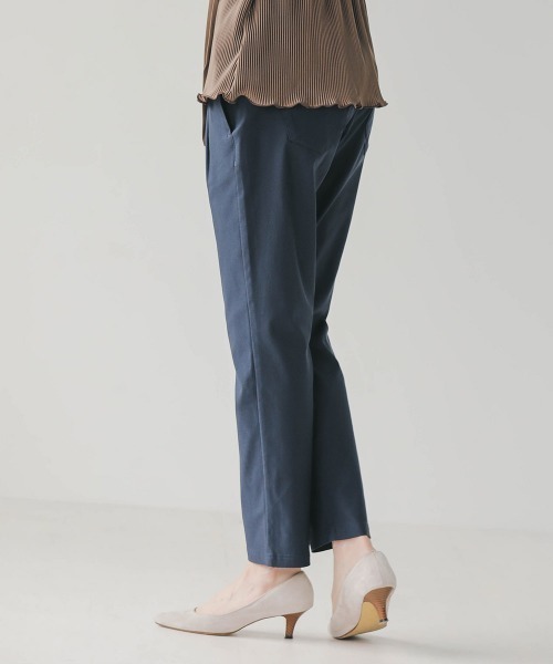 Bou Jeloud(ブージュルード)の「抗菌HAKIYASEストレッチパンツ(その他パンツ・レディース・ブラック/ベージュ/ネイビー/カーキ/キャメル/サンドベージュ/ダークネイビー・40/38/36)」の9枚目の写真