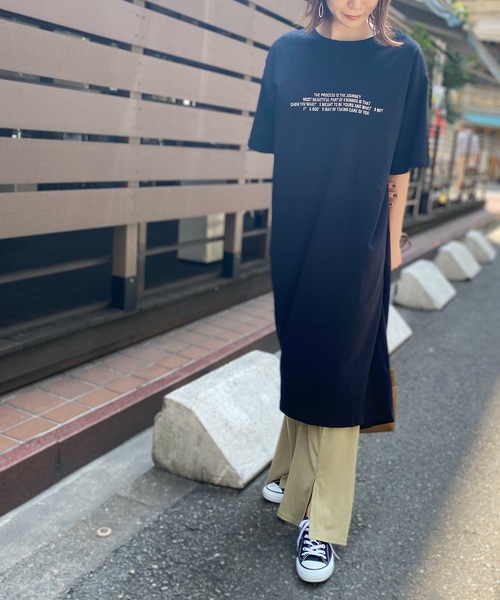 prose verse(プロズヴェール)の「テレコリブセンタースリットカットパンツ(その他パンツ・レディース・モカ/ブラック/グレイッシュベージュ/グリーン・フリ-)」の22枚目の写真