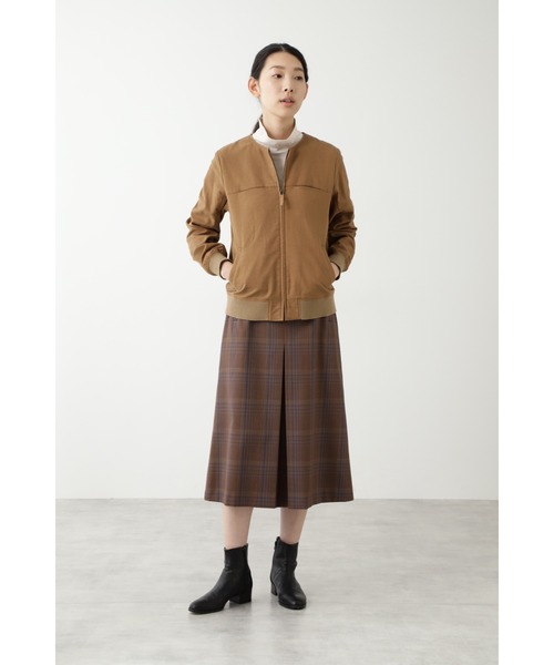 human woman(ヒューマンウーマン)の「Wクラシックチェック(スカート・レディース・クリアブラウン/イエロー系その他4・SMALL/MEDIUM)」の13枚目の写真