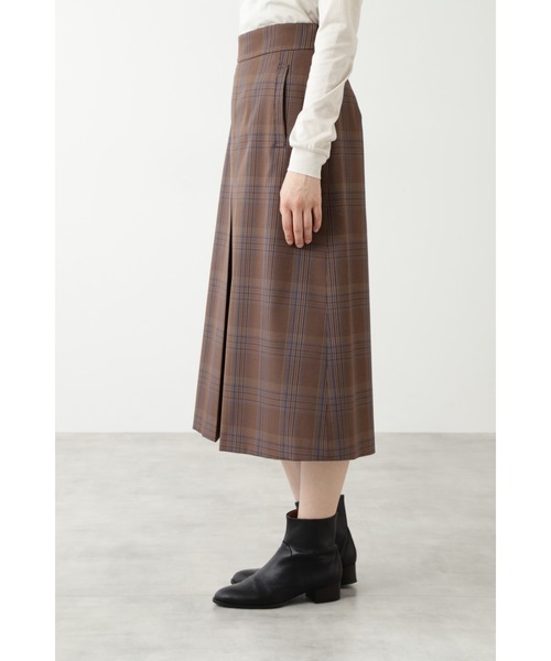 human woman(ヒューマンウーマン)の「Wクラシックチェック(スカート・レディース・クリアブラウン/イエロー系その他4・SMALL/MEDIUM)」の12枚目の写真