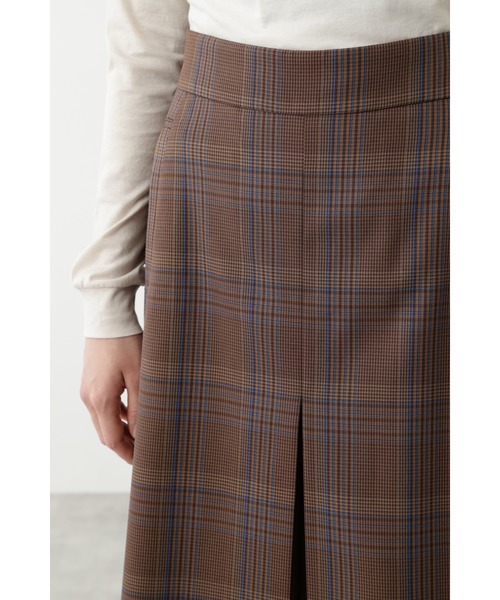 human woman(ヒューマンウーマン)の「Wクラシックチェック(スカート・レディース・クリアブラウン/イエロー系その他4・SMALL/MEDIUM)」の6枚目の写真