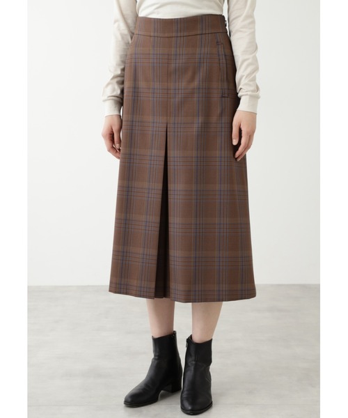 human woman(ヒューマンウーマン)の「Wクラシックチェック(スカート・レディース・クリアブラウン/イエロー系その他4・SMALL/MEDIUM)」の19枚目の写真