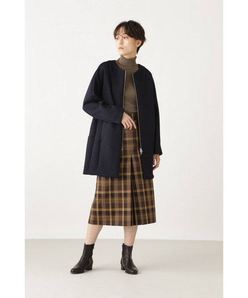 human woman(ヒューマンウーマン)の「Wクラシックチェック(スカート・レディース・クリアブラウン/イエロー系その他4・SMALL/MEDIUM)」の18枚目の写真