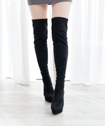 LIPSERVICE | メタルラインニーハイブーツ(ブーツ)