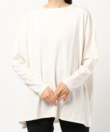 mysty woman | サイドスナップボタンロンＴ 917720(Tシャツ/カットソー)