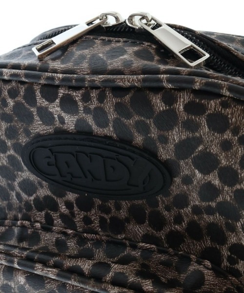 Candy Stripper（キャンディストリッパー）の「OVAL LOGO SHOULDER BAG（ショルダーバッグ・レディース・ブラック/レオパード・FREE）」の11枚目の写真