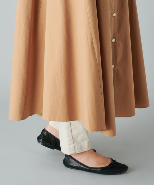 PUAL CE CIN（ピュアルセシン）の「【Du Noir】コットンリヨセルタイプライターワンピース（ワンピース・レディース・ブラック/ベージュ/カーキ・FREE）」の18枚目の写真