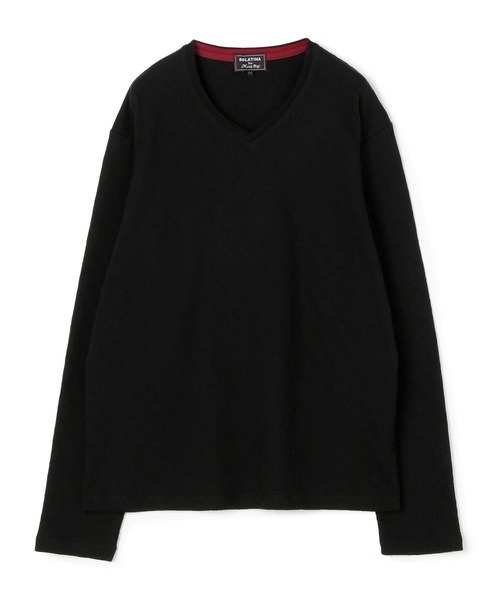 MEN'S BIGI(メンズビギ)の「【SOLATINA(ソラチナ)】マルチジャガード カットソー(Tシャツ/カットソー・メンズ・ネイビー/ホワイト/ブラック/ボルドー・02/03/01)」の13枚目の写真