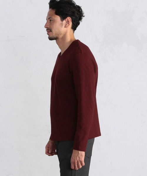 MEN'S BIGI(メンズビギ)の「【SOLATINA(ソラチナ)】マルチジャガード カットソー(Tシャツ/カットソー・メンズ・ネイビー/ホワイト/ブラック/ボルドー・02/03/01)」の17枚目の写真