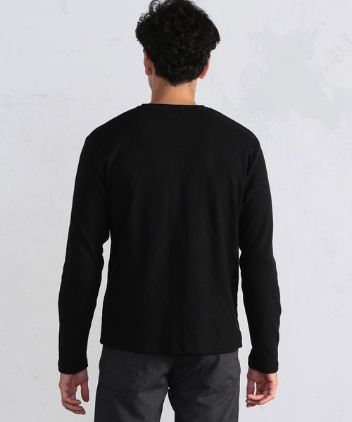 MEN'S BIGI(メンズビギ)の「【SOLATINA(ソラチナ)】マルチジャガード カットソー(Tシャツ/カットソー・メンズ・ネイビー/ホワイト/ブラック/ボルドー・02/03/01)」の20枚目の写真