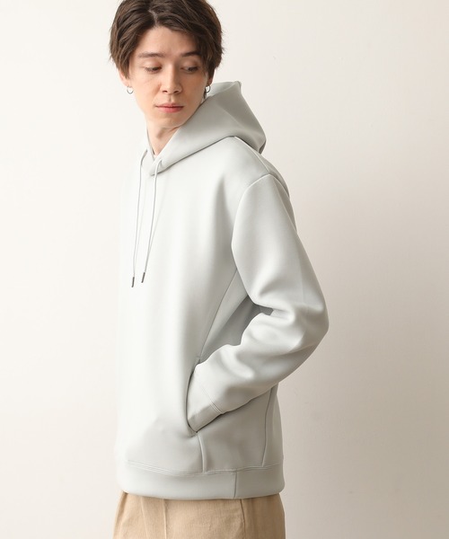 JUNRED(ジュンレッド)の「ダンボールニットプルパーカー(パーカー・メンズ・ライトグレー/グリーン系その他/ライトベージュ・LL/M/L)」の15枚目の写真