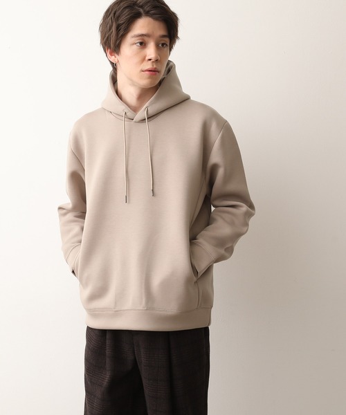 JUNRED(ジュンレッド)の「ダンボールニットプルパーカー(パーカー・メンズ・ライトグレー/グリーン系その他/ライトベージュ・LL/M/L)」の10枚目の写真