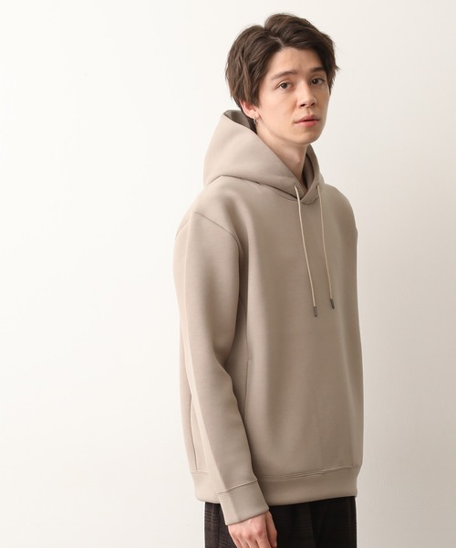 JUNRED(ジュンレッド)の「ダンボールニットプルパーカー(パーカー・メンズ・ライトグレー/グリーン系その他/ライトベージュ・LL/M/L)」の14枚目の写真