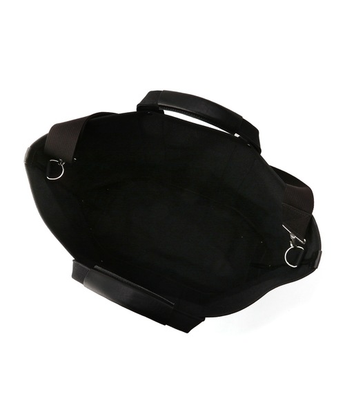 Hender Scheme（エンダースキーマ）の「HENDER SCHEME / "CAMPUS BAG BIG" トートバッグ（トートバッグ・メンズ・ブラック/オフホワイト・FREE）」の6枚目の写真