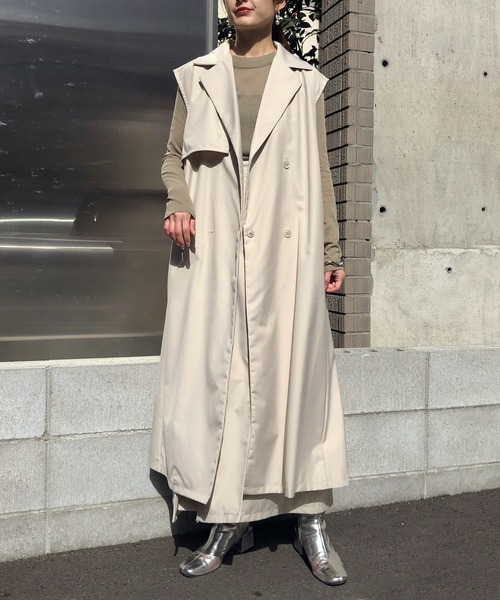 【&g'aime】トレンチライクジレコート