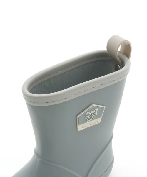 MAKE YOUR DAY（メイクユアデイ）の「レインブーツ（レインシューズ・キッズ・ピンク/ミント/クリーム/その他/オリーブ/ラベンダー/グリーン系その他/オレンジ/グレー・19cm/20cm/15cm/16cm/17cm/14cm/21cm/18cm/16.0cm）」の17枚目の写真