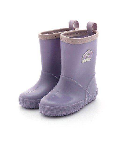 MAKE YOUR DAY（メイクユアデイ）の「レインブーツ（レインシューズ・キッズ・ピンク/ミント/クリーム/その他/オリーブ/ラベンダー/グリーン系その他/オレンジ/グレー・19cm/20cm/15cm/16cm/17cm/14cm/21cm/18cm/16.0cm）」の12枚目の写真