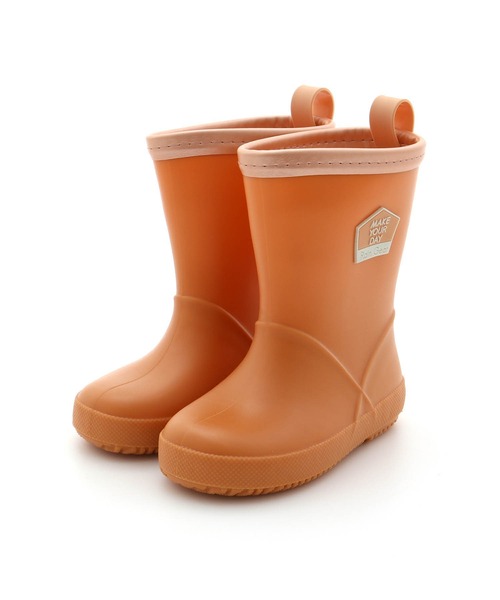 MAKE YOUR DAY（メイクユアデイ）の「レインブーツ（レインシューズ・キッズ・ピンク/ミント/クリーム/その他/オリーブ/ラベンダー/グリーン系その他/オレンジ/グレー・19cm/20cm/15cm/16cm/17cm/14cm/21cm/18cm/16.0cm）」の13枚目の写真