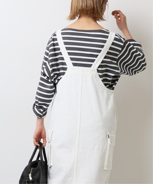 Spick & Span（スピックアンドスパン）の「【Le minor】ベーシックオーバーサイズドプルオーバー◆（Tシャツ/カットソー・レディース・ブルー/ライトグリーン/グレー/ピンク・FREE）」の11枚目の写真