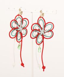 カヤ | 【カヤ】組み花イヤリング(イヤリング)