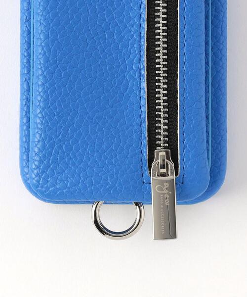 ajew（エジュー）の「＜AJEW＞CADENAS ジップ ストラップ iPhone 12/12 Proケース ∴（スマホケース/カバー・レディース・ベージュ/ライトブルー/ブラック/ライラック/ブラウン/ダークグレー/ケリー/パープル/コバルトブルー/オフホワイト・FREE）」の20枚目の写真