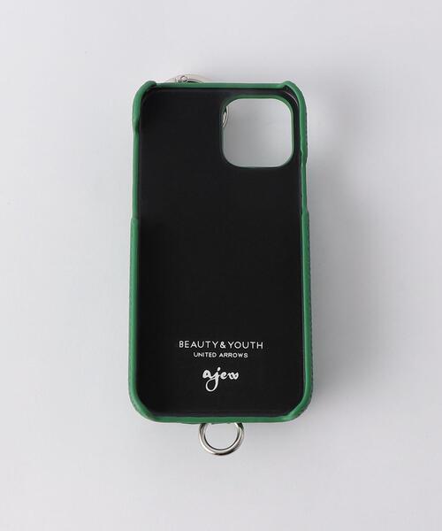 ajew（エジュー）の「＜AJEW＞CADENAS ジップ ストラップ iPhone 12/12 Proケース ∴（スマホケース/カバー・レディース・ベージュ/ライトブルー/ブラック/ライラック/ブラウン/ダークグレー/ケリー/パープル/コバルトブルー/オフホワイト・FREE）」の22枚目の写真