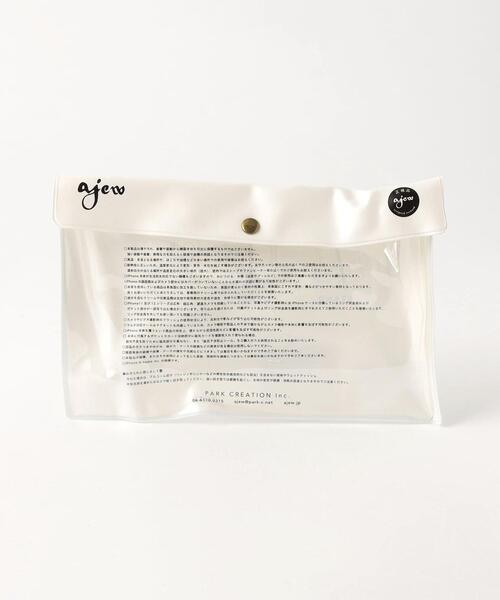 ajew（エジュー）の「＜AJEW＞CADENAS ジップ ストラップ iPhone 12/12 Proケース ∴（スマホケース/カバー・レディース・ベージュ/ライトブルー/ブラック/ライラック/ブラウン/ダークグレー/ケリー/パープル/コバルトブルー/オフホワイト・FREE）」の16枚目の写真