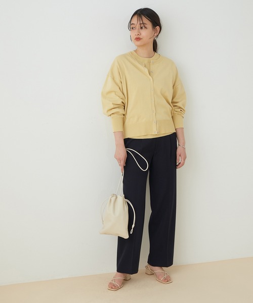 ADAM ET ROPE'（アダムエロペ）の「【WEB限定】ナローストラップサンダル（サンダル・レディース・ブラック/オフホワイト/ダークブラウン・22.5cm/23.0cm/23.5cm/24.0cm/24.5cm）」の7枚目の写真