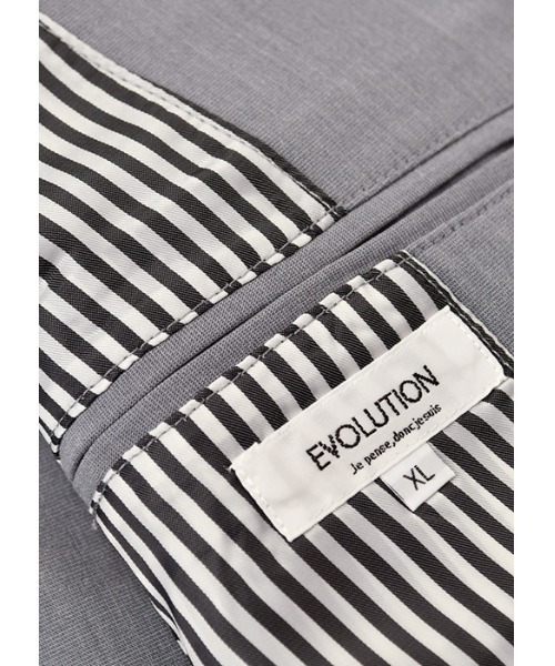 EVOLUTION(エボリューション)の「シンプルに着こなせるジャケット セットアップ(テーラードジャケット・メンズ・グレー/ブラック/サックスブルー系・X-LARGE/LARGE/MEDIUM)」の17枚目の写真